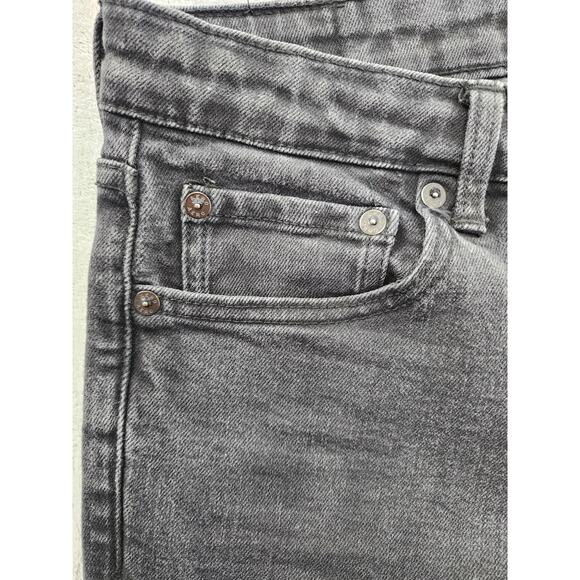 Aeropostale Slim Premium Air Jean Size 29/30 Washed Black Stretch Denim Skinny - Picture 2 of 14